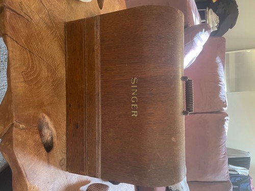 Vintage singer 99k hand crank - hand,