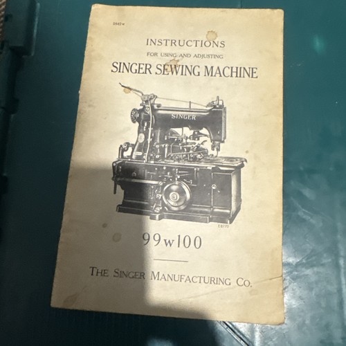 Singer 99w100 sewing - singer,