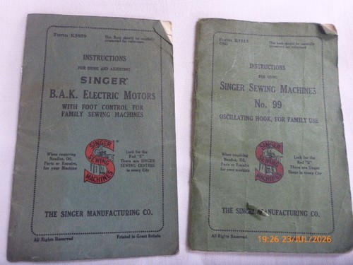 Genuine vintage singer sewing - singer,